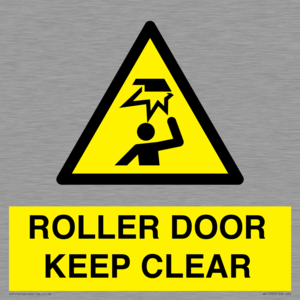 ROLLER DOOR KEEP CLEAR